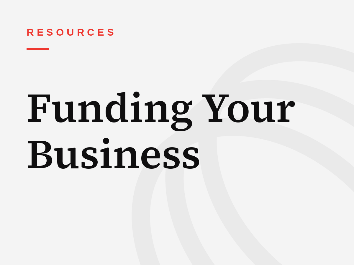 Funding Your Business