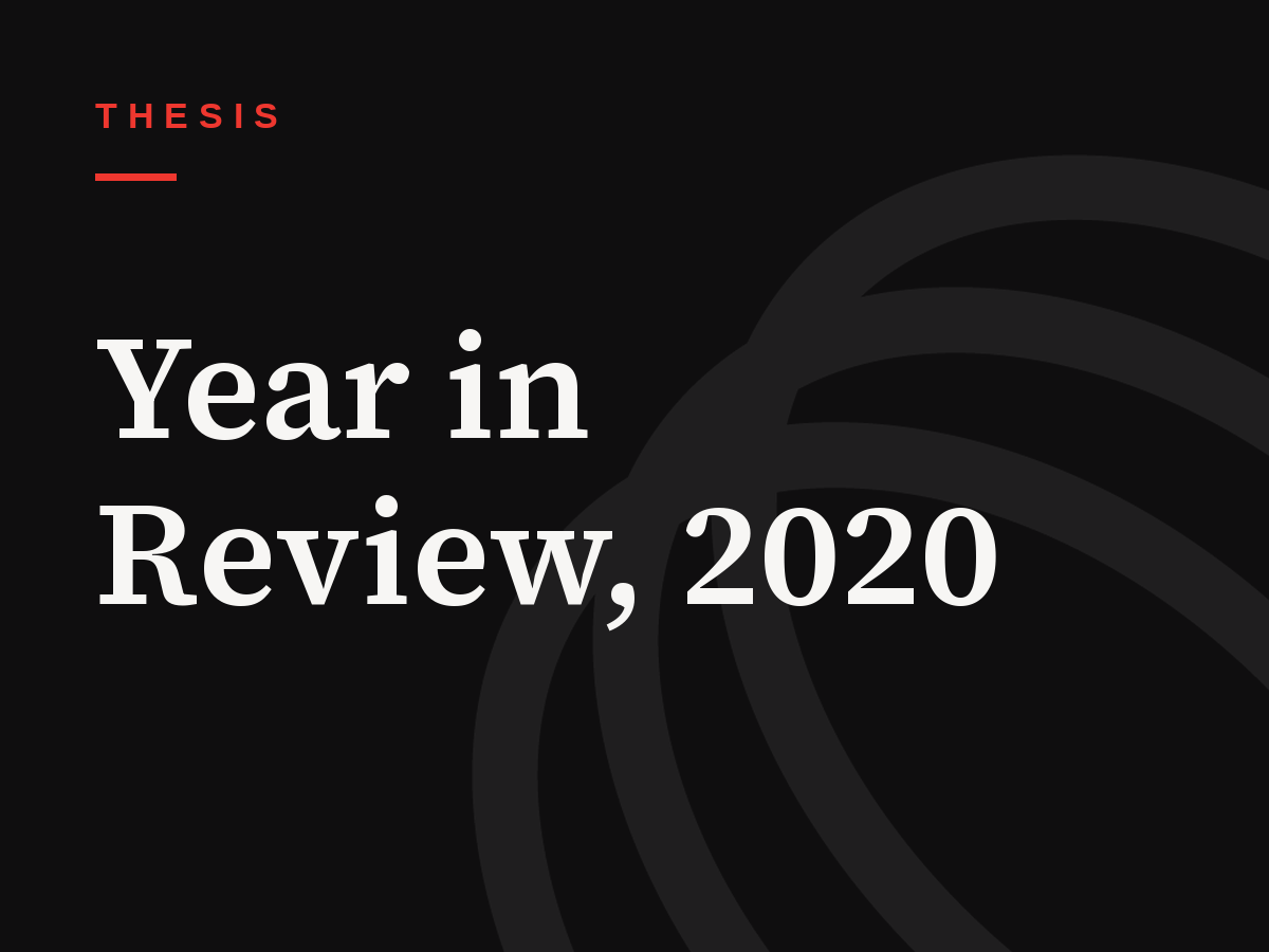Year in Review, 2020